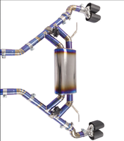 Tuyau d'échappement en titane sur mesure pour BMW E46 E92 F82 G20 G30 G82, silencieux d'échappement automobile en titane antirouille pour modification de voiture