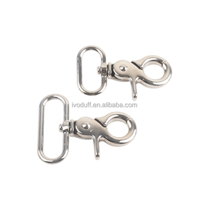 Bán buôn <span class=keywords><strong>Snap</strong></span> <span class=keywords><strong>hook</strong></span> 1 inch bạc kim loại nhẫn chia <span class=keywords><strong>Key</strong></span> Ring Dog Leash <span class=keywords><strong>Hook</strong></span> Túi xách phần cứng chấp nhận được tùy biến - Product Image 3