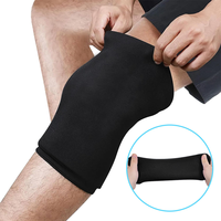 Manchon de compression réutilisable en gel pour genou, thérapie chaud-froid, pour soulager les blessures sportives, les douleurs, les gonflements et l'arthrite