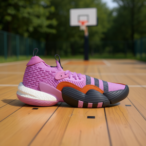 Chaussures de basket Adidas Trae 2 unisexes, empeigne en mesh, semelle extérieure en caoutchouc, semelle intermédiaire en EVA - Product Image 2