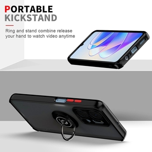 Funda trasera mate de TPU para teléfono móvil, carcasa a prueba de golpes con soporte de anillo de Metal para Huawei Honor X7A X8 X9 5G - Product Image 6
