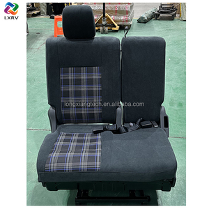LXRV <span class=keywords><strong>Housse</strong></span> <span class=keywords><strong>de</strong></span> siège Matériau Grille Tissu importé d'Allemagne pour Rv Camper Motorhome RV Camper Van Folding Campervan Bed Seat - Product Image 5