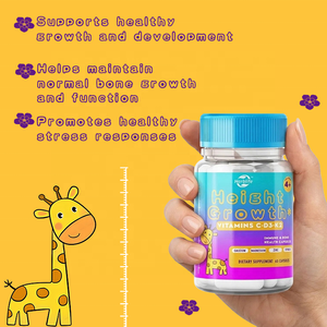 Cápsulas para el Crecimiento en Altura Haccp, Suplemento Natural para el Crecimiento y Desarrollo de Niños y Adolescentes, Vitamina D, K, Calcio, Edades 4+ - Product Image 5