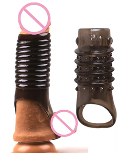 LUFILUFI Jouet sexuel pour homme, préservatif transparent pour homme, dent de loup avec barbelé, verrouillage fin, pour adulte - Product Image 3