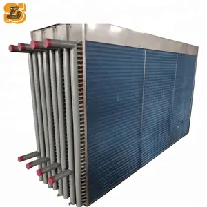 Shanghai shenglin high quality cassette water type fan coil unit blue fin evaporator