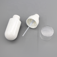 Flacon pulvérisateur PET blanc 30ml 50ml 80ml 100ml 120ml, flacon pulvérisateur vide à fine brume, récipient cosmétique pour tonique et brume pour le visage