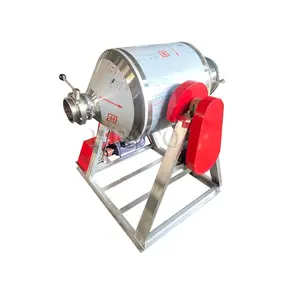 Stabil arbeitender Pulvermischbatter Mischbatterie / Gewürzmischmaschine Lebensmittelpulver Trommelmischer / Mischmaschine Pulver