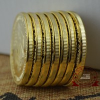 Medallas Conmemorativas Personalizadas, Monedas Coleccionables de Metal, Insignias en Relieve Doradas, Regalos