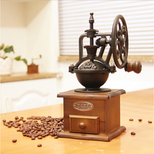 <span class=keywords><strong>Molinillo</strong></span> <span class=keywords><strong>de</strong></span> Café Manual Retro, Redondo, <span class=keywords><strong>Antiguo</strong></span>, con Mango <span class=keywords><strong>de</strong></span> Madera - Product Image 3