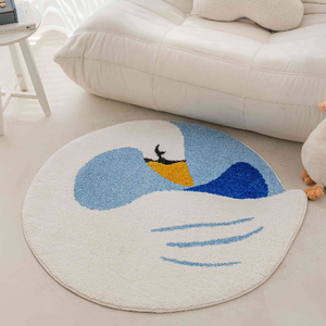 Tappeto per Camera da Letto in PP Spesso su Misura, Impermeabile e Morbido, per Sotto il Letto, Toeletta, Passatoia per Pavimento, Disponibile in Magazzino - Product Image 6
