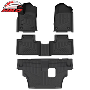 Alfombrillas para Dodge Durango de 7 Pasajeros 2016-2025, Alfombras para Todas las Estaciones, Revestimientos de Alfombra - TPE 3D Moldeado Impermeable - Product Image 1