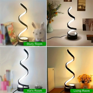 Lampe de table LED moderne YONGZE avec contrôle tactile et gradation progressive pour café, restaurant, chevet et veilleuse - Product Image 3