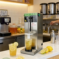 Volautomatische motor aangedreven citroenklopmachine, vers fruit gemalen ijshamer, 100 kopjes/uur, 220V 380W voor melktheewinkel, fruittheewinkel