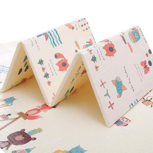 Alfombra de juegos para bebés, tapete de doble cara, tapete plegable XPE para bebés - Product Image 2