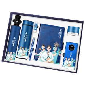 ชุดของขวัญวันแพทย์ โลโก้แบบกำหนดเอง อุปกรณ์สำนักงานที่ใช้งานได้จริงสำหรับบุคลากรทางการแพทย์ การปรับแต่งส่วนบุคคล ดีไซน์ทันสมัย - Product Image 1