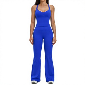 Set da Yoga e Pilates in Stile Europeo-Americano, Spazzolato, Traspirante, Antiurto, <span class=keywords><strong>per</strong></span> Corsa e <span class=keywords><strong>Fitness</strong></span>, 2 Pezzi - Product Image 3