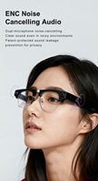 Gafas Inteligentes AG01 con IA, Cámara HD de 800W, Transferencia WIFI, ChatGPT/Gemini, Control por Gestos, Traducción por IA, Fotografía
