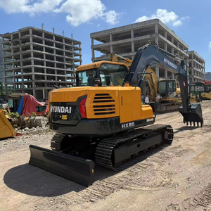รถขุดตีนตะขาบ 8 ตัน รุ่น HX80 เครื่องยนต์ยันมาร์สำหรับงานก่อสร้างและโครงการวิศวกรรมถนนในเขตเทศบาล - Product Image 1