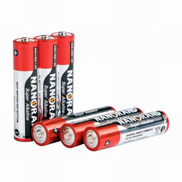 5 Years Self Life China Suppliers Super Capacitor 1.5V AAA LR03 UM4 Ultra Alkaline Battery for Electronic Toy