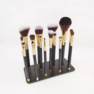 Thời Trang Mới Tự Làm Trang Điểm Bàn Chải Thiết Lập 11 Pcs Chuyên Nghiệp Mỹ Phẩm Bàn Chải Khuyến Mại Sáng Vàng Phụ Nữ Mỹ Phẩm Công Cụ - Product Image 6