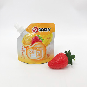Eco-friendly 250ml 500ml Aluminum Packaging Reclosable Retort Stand Up Spout Pouch For Mineral Water Drinks <b>Liquid</b> - Product Image 6