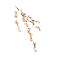 Composition florale artificielle élégante violette à 5 branches en forme de colombe pour décoration de salle de mariage, arrangement de plafond en soie, allée extérieure