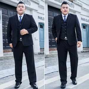 Costumes pour hommes grandes tailles, vêtements pour hommes corpulents, <span class=keywords><strong>ensemble</strong></span> 3 pièces avec pantalon, <span class=keywords><strong>taille</strong></span> 10XL, blazer <span class=keywords><strong>de</strong></span> mariage, pantalon pour homme, vêtements <span class=keywords><strong>de</strong></span> travail, costume formel - Product Image 2