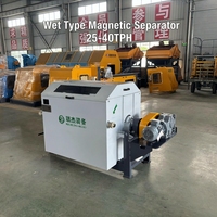Separator Magnetik Tipe Basah RuiJie, Separator Magnetik Hisap Atas untuk Pemulihan Sisa Tambang dan Tailings