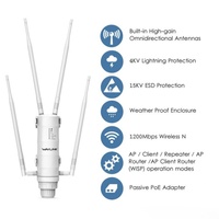 WL-WN572HG3 AERIAL HD4 AC1200 Routeur AP sans fil extérieur double bande haute puissance PoE Wavlink Répéteur WiFi