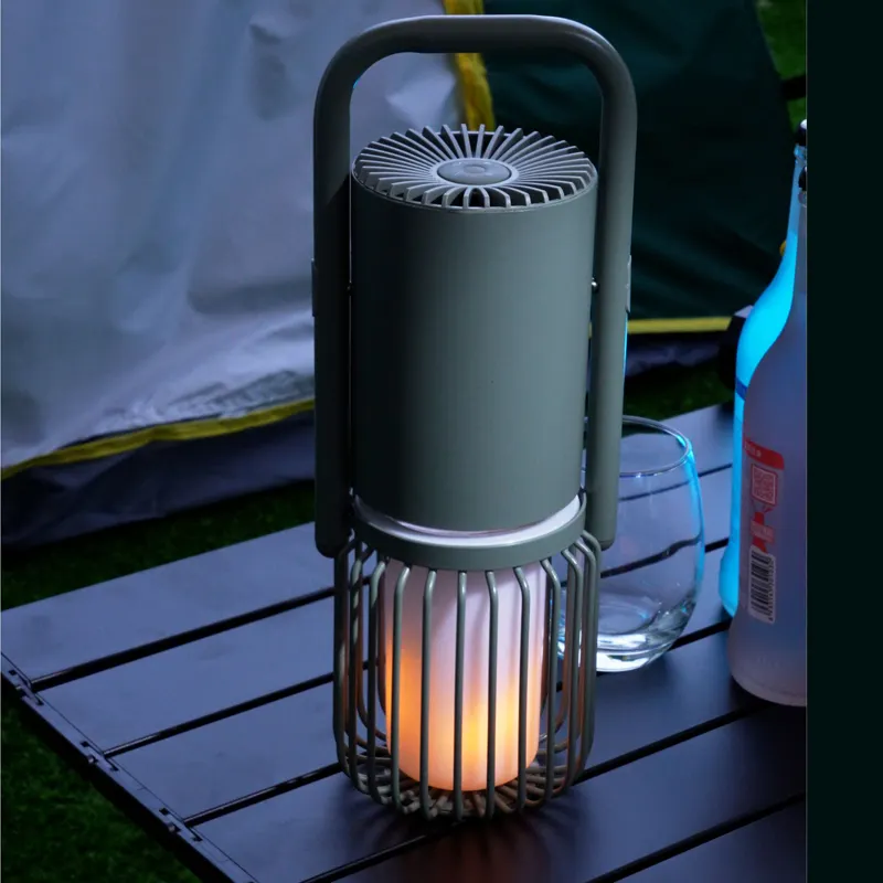 Linterna Led para acampar, lámpara de mesa portátil recargable con batería inalámbrica para colgar al aire libre, a prueba de agua Ipx5, gran oferta