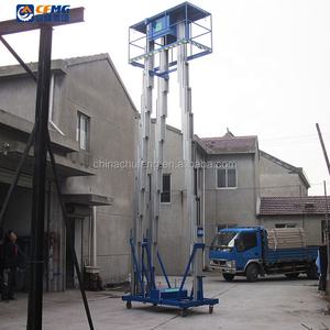 Escalera de elevación hidráulica eléctrica de aluminio con control remoto de uso portátil alimentada por batería, <span class=keywords><strong>precio</strong></span> de fábrica, plataforma de trabajo elevada - Product Image 5