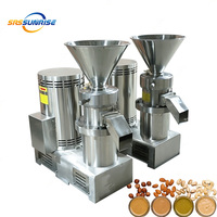 Machine à broyer les aliments, moulin colloïdal pour la fabrication de tahini, de beurre de cacahuètes, de pâte de noix, de liqueur de cacao à base de pois chiches
