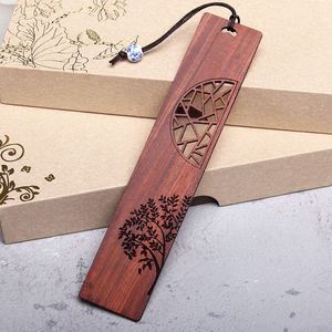 Chinese Style Unique Tree Elements Natural Wooden <b>Bookmark</b> Engraved Company Office School <b>Gift</b> Wooden <b>Bookmarks</b> - Product Image 2