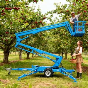 Nacelle d'araignée télescopique articulée à rotation de 360 degrés - Product Image 1