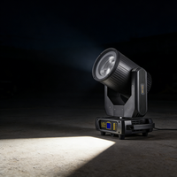 Lumière Fresnel à tête mobile réglable LED 400W avec zoom, lumière de remplissage COB, correction de couleur CTO pour bars, mariages, banquets, événements scéniques