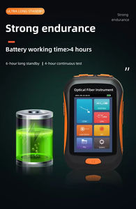 Mini <strong>OTDR</strong> NK2800 5-IN-1 Active Fiber 1550nm Fiber Optic Time Domain Reflectometer and VFL OLS OPM EventMap 20dB 60/80Km <strong>OTDR</strong> - Product Image 4