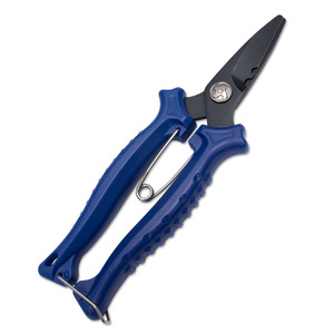 Lu Ban's Work Electrician Shears Stainless Steel Blue Multi Purpose Wire Cutters Industrial Grade - Product Image 2