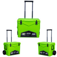 Glacière rigide personnalisée Kuer 60QT avec roues