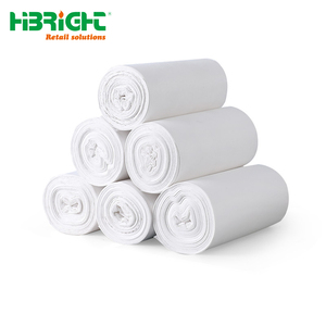 Custom Printed Biodegradable T-Shirt Shopping <b>Bag</b> 100% <b>Compostable</b> Eco-Friendly Plastic Grocery <b>Bags</b> with Handle - Product Image 2