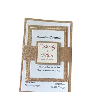 Hot Sale Laser Cut Wedding Personalize Invitation Card Muslim Wedding Cards Designs Invitation Card Invitation