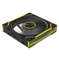 Ventiladores de PC ARGB de 120 mm, 4 Pines, Silenciosos, 12 V, PWM, con Disipador de Calor para Refrigeración de CPU de Bajo Ruido en Cajas de PC para Juegos