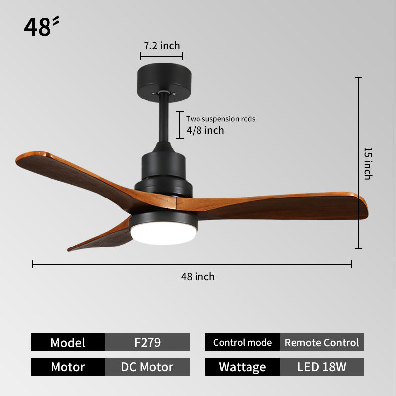 สีดำ + ไม้สีเข้ม + 48