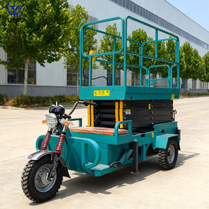 ลิฟท์กรรไกรไฟฟ้าไฮดรอลิกขนาด 6-16 เมตร ได้รับการรับรองมาตรฐาน CE ดีไซน์กะทัดรัด เหมาะสำหรับการจัดเก็บสินค้าในทางเดินแคบ - Product Image 6