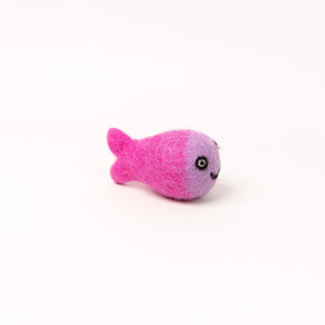 Ensemble de jouets pour chat en <span class=keywords><strong>feutre</strong></span> de laine naturelle fait main, balle de jeu pour chat en laine biologique résistante aux morsures, jouet à mâcher pour animaux de compagnie pour toutes les races de chatons - Product Image 4