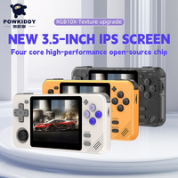 Console de Jeu Portable Powkiddy RGB10X Écran IPS 3.5" 15000+ Jeux Stockage 64 Go Communication Wi-Fi Rétro Mini