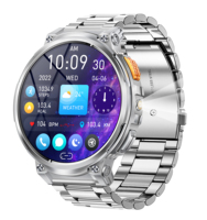 CACGO Top-Verkäufe K66 Smartwatch OEM 1,85 Zoll TFT-Bildschirm LED-Taschenlampe 170+ Outdoor-Sportarten Smartwatch für Männer Android
