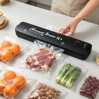 Machine de mise sous vide portable pour la maison, pour aliments secs et humides, machine de mise sous vide électrique automatique mini avec sacs