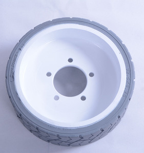 Ruota con pneumatico pieno 12.5x4.25 per piattaforma aerea Haulotte <span class=keywords><strong>Optimum</strong></span> 6 <span class=keywords><strong>Optimum</strong></span> 8 - Ricambio - Product Image 2
