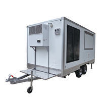 Fabricant de remorques alimentaires mobiles : bar à café et jus d'extérieur, chariot à hot-dogs, remorque BBQ et pizza, cuisine mobile, camion à glaces, remorque alimentaire double zone