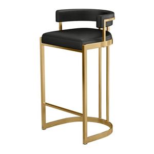 Nordic Light Luxury High <b>Stool</b> bar <b>Chairs</b> Modern Simple Backrest Cafe bar <b>Chair</b> Home Island High <b>Chair</b> - Product Image 1